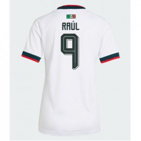 Mexico Raul Jimenez #9 Borte skjorte til dame VM 2026 Kortermet